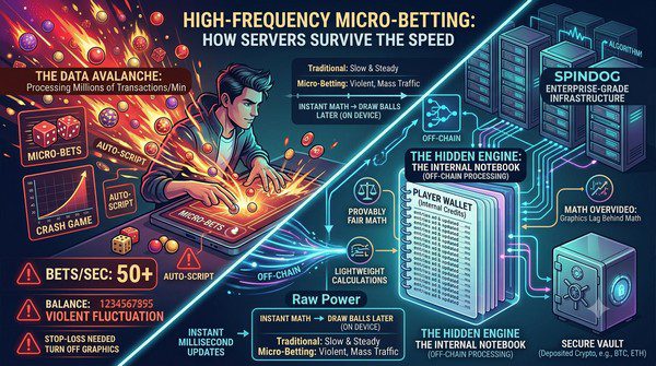 High-Frequency Micro-Betting: How Servers Survive the Speed
